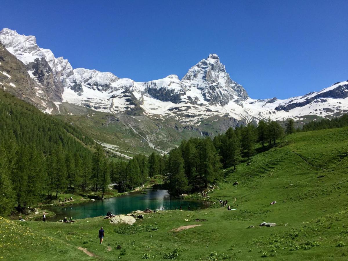 Complesso I Dadi - Condominio Cielo Alto Breuil-Cervinia Exteriör bild